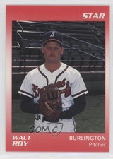 1990 Star Burlington Braves Walt Roy #23