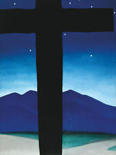 Georgia O’Keeffe : Black Cross with Stars : Archival Quality Art Print