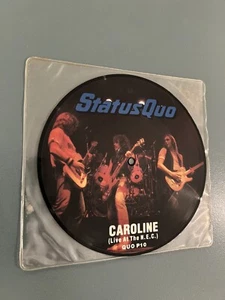 Status Quo – Caroline (Live At The N.E.C.) 7" LTD Vinyl 1982 U.K Press NM - Picture 1 of 2