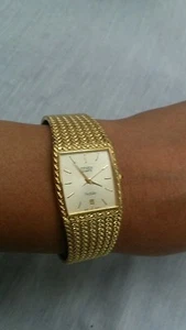 Very nice Citizen Quartz Nobilia gold plate mesh watch - Picture 1 of 6
