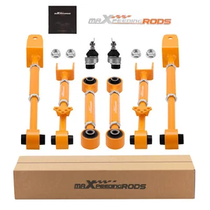 Adjustable Camber Control Arms Toe Kits for 2008-17 Honda Accord 12-15 Crosstour - Picture 1 of 13