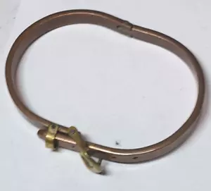 Bracciale Vintage Rame Southwest Cowgirl Cintura Cerniera Regolabile Intelligente MCM - Foto 1 di 13