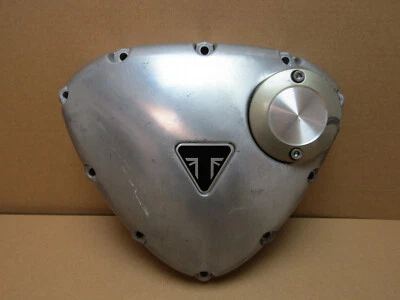 Triumph Thruxton 1200 2016 3.165 millas cubierta derecha del motor (5341) Foto 1 de 4