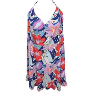 3X Forever 21+ Neu Blumen Sommerkleid gefüttert Korsett Rücken - Bild 1 von 11