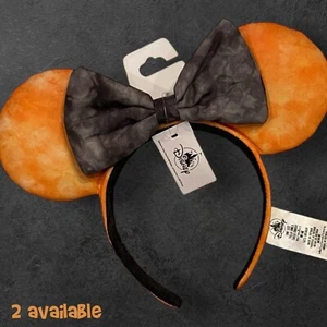 Nueva diadema orejas de Minnie Mouse teñida naranja otoño otoño otoño adulto parques Disney - Imagen 1 de 6