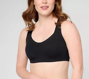 Reggiseno Cuddl Duds Intimates 1X Cotone Core Supporto Segreto Tank ANTRACITE A273541 - Foto 1 di 3