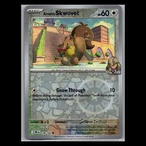 Pokemon Destined Rivals - Arven's Skwovet - 158/182 - Reverse Holo - Bild 1 von 1