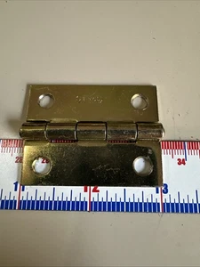 24 Stanley Utility Hinges 2" Nos. Brass - Picture 1 of 5