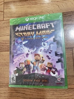 Minecraft Story Mode Season Pass Disc Xbox One New Sealed Authentic - Image 1 of 4