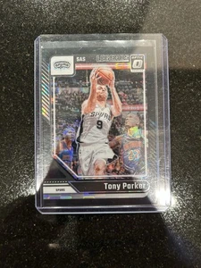 2024-25 Panini Donruss Optic Tony Parker Legends Black Pandora 6/15 Looks Great! - Picture 1 of 2