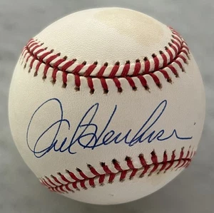OREL HERSHISER AUTÓGRAFO FIRMADO RAWLINGS SOLO BÉISBOL LOS ANGELES DODGERS JSA - Imagen 1 de 3