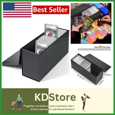PSA Graded Card Storage Box – Waterproof, Stackable & Secure - Image 1 of 4