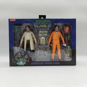 NECA TMNT II The Secret of The Ooze Professor Jordan Perry 2-Pack - Bild 1 von 12