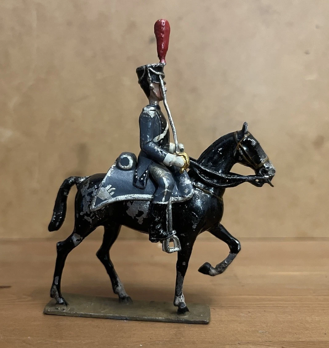 Soldat De Plomb CBG Mignot – Cavalier Premier Empire, Gendarme à Cheval 54mm (1:30)