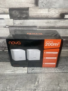 Tenda Nova MW5 2-Pack AC1200 Whole Home Mesh WiFi System NEW/SEALED - Picture 1 of 4
