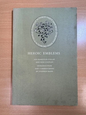 Heroic Emblems by Ian Hamilton Finlay and Ron Costley 1977 Paperback Z Press - Image 1 of 4