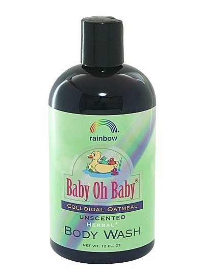 Rainbow Research Baby Oh Baby Jabón Corporal Avena Coloidal Sin Perfume 12 OZ Líquido Foto 1 de 1