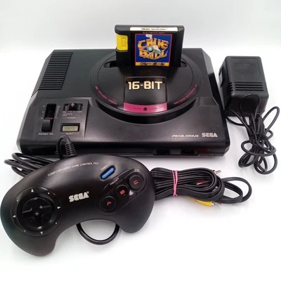 Sega Mega Drive Console Japan HAA-2510 & Controller Game Japanese NTSC-J Tested - Image 1 of 4