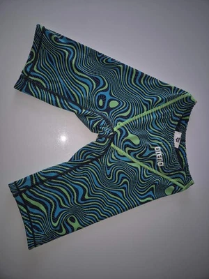 Swim Jammers - Arena - Boys UK 30 - Patterned/Green - Image 1 of 2
