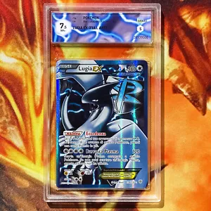 POKEMON ⭐ Lugia EX PLASMA STORM 134/135 HOLO RARE 🇮🇹 • PSA 7.5 NM+ GRAAD - Imagen 1 de 17