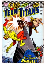 TEEN TITANS #9 in VF a 1967 silver age DC comic ROBIN & KID FLASH   TV series
