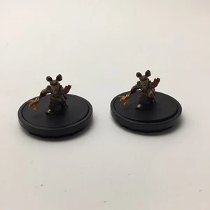 WOW WARCRAFT MINIATURES MINI CORE : DIZDEMONA Set Of 2 - Picture 1 of 3