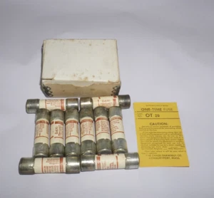 FERRAZ SHAWMUT OT20 Fuse 20A 250V (box of 10) - Picture 1 of 4