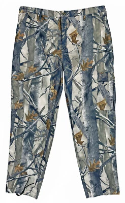 True Timber XD Camo Cotton Blend U.S.A. Made Hunting Cargo Pant Men's XL 42W/34L - Image 1 of 3