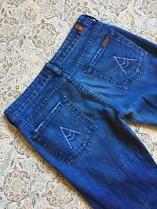7 For All Mankind Jeans Damen Designer Blau 27 Bootcut Damen Hose Freizeit Sexy - Bild 1 von 11