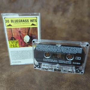 30 BLUEGRASS HITS Cassette Tape Compilation Twin Pak Stanley Bros Reno & Smiley - Picture 1 of 3