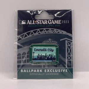 2023 ALL STAR GAME EMERALD CITY SEATTLE BALLPARK EXCLUSIVE COLLECTIBLE LAPEL PIN - Picture 1 of 1
