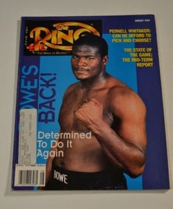 The Ring Bible of Boxing Magazine, August 1994, Riddick Bowe - 042123JENON3-53 - Picture 1 of 2