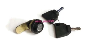 Jcb Backhoe Grill Lock With 2 Keys Part No. 162/03434 & 701/45501 - Picture 1 of 6