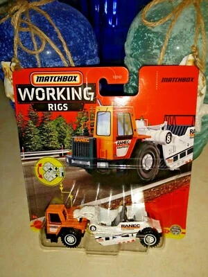 Matchbox 2021 Working Rigs ROAD SCRAPER 5/16 GWG39 - Image 1 of 4