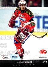 2010-11 Erste Bank Eishockey Liga EBEL #47 Gregor Hager