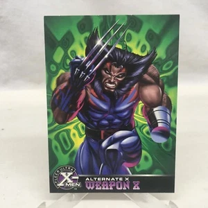 1995 Fleer Ultra X-Men All-Chromium Alternate X Embossed Card #20 Weapon X - Picture 1 of 6