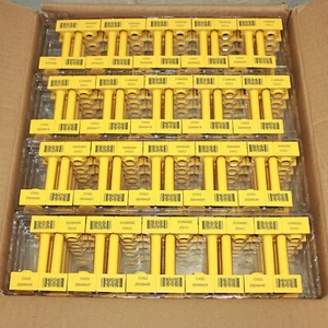 (200) TydenBrooks SnapTracker 1-1/4" Bolzendichtungen, gelb LKW Versandschloss - Bild 1 von 6