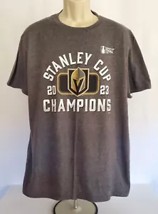 Las Vegas Golden Knights Fanatics T-Shirt XL 2023 Stanley Cup Champion Series - Picture 1 of 10