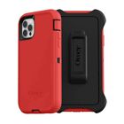 New Case For iPhone 15 Pro Max Otterbox Defender Series Red Black
