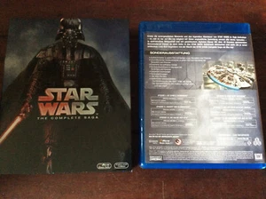 Star Wars - The Complete Saga  [9 BLU RAY]  Episode 1 2 3 4 5 6 I II III IV V VI - Bild 1 von 1
