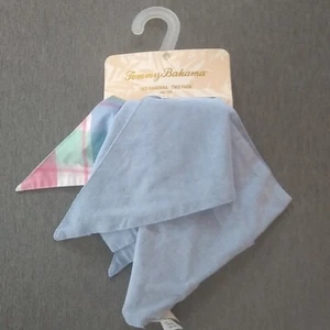Tommy Bahama Pet Bandana Two Pack Dog Cat Costume OSFA Animal Scarf New Pet Blue - Picture 1 of 6