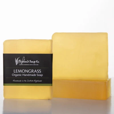 HIGHLAND SOAP COMPANY Highland Soap Co Scottish Lemongrass Organic Handmade Soap Bar