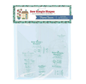 HOME TOWN TEMPLATES-Sew Simple Shapes-Lori Holt-Riley Blake Designs-Sew Along