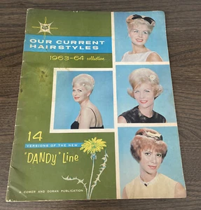 VTG Our Current Hairstyles 1963-64 Collection “Dandy” Line Comer & Doran - Picture 1 of 14