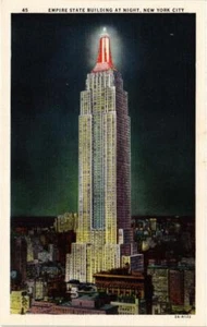 CPA AK Empire State Building por la noche CIUDAD DE NUEVA YORK EE. UU. (790085) - Imagen 1 de 2