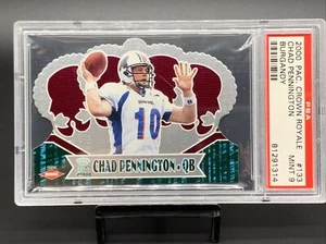 CHAD PENNINGTON RC 2000 PACIFIC CROWN ROYALE “BURGUNDY” PSA 9 MINT~MARSHALL/JETS - Picture 1 of 12