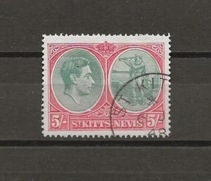 ST KITTS & NEVIS 1938/50 SG 77ad USED - Picture 1 of 1