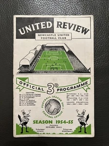 6.11.1954. Newcastle United Reserves v Blackpool Res (Central League). - Picture 1 of 2