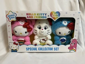 Hello Kitty And Friends X Care Bear Exclusive 3 Pack Special Collectors Set Neu - Bild 1 von 3