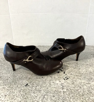 Zapatos de salón Cole Haan AIR para mujer talla 8B cuero marrón 2,5" tacón alto Foto 1 de 4